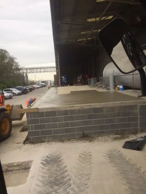 Factory Loading Bay Construction in Bradford, UK | R&B Building Services Factory Loading Bay Construction in Bradford, UK