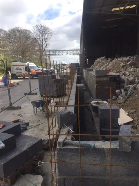 Factory Loading Bay Construction in Bradford, UK | R&B Building Services Factory Loading Bay Construction in Bradford, UK