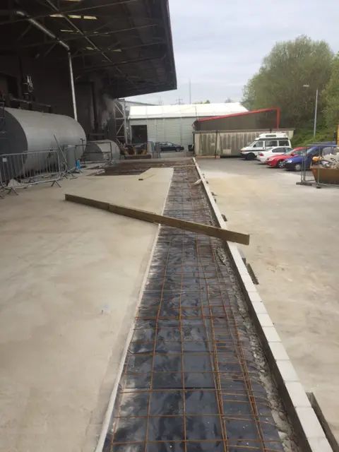 Factory Loading Bay Construction in Bradford, UK | R&B Building Services Factory Loading Bay Construction in Bradford, UK
