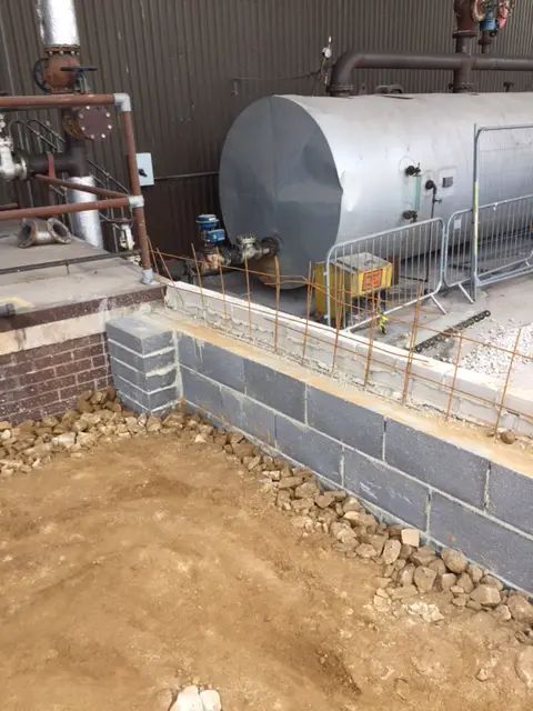 Factory Loading Bay Construction in Bradford, UK | R&B Building Services Factory Loading Bay Construction in Bradford, UK