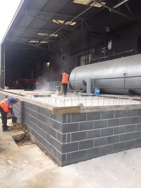 Factory Loading Bay Construction in Bradford, UK | R&B Building Services Factory Loading Bay Construction in Bradford, UK