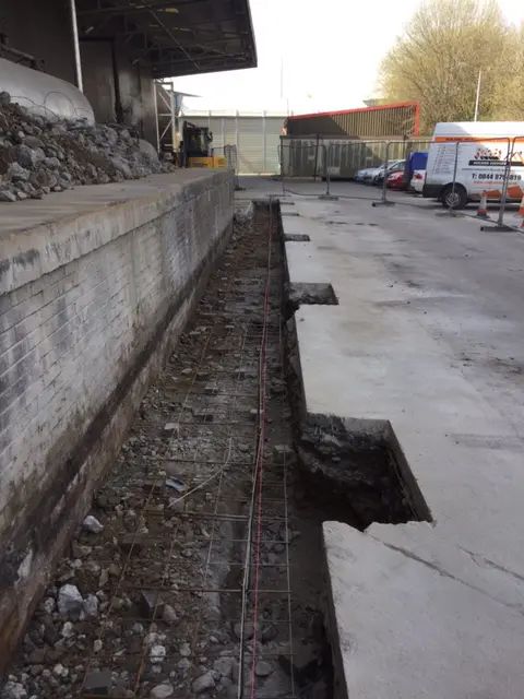 Factory Loading Bay Construction in Bradford, UK | R&B Building Services Factory Loading Bay Construction in Bradford, UK