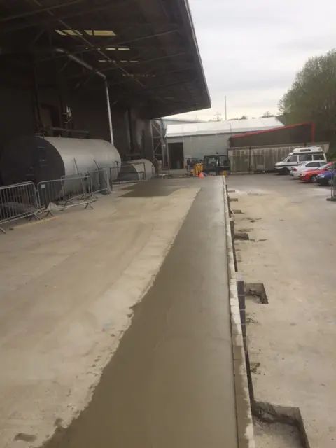 Factory Loading Bay Construction in Bradford, UK | R&B Building Services Factory Loading Bay Construction in Bradford, UK