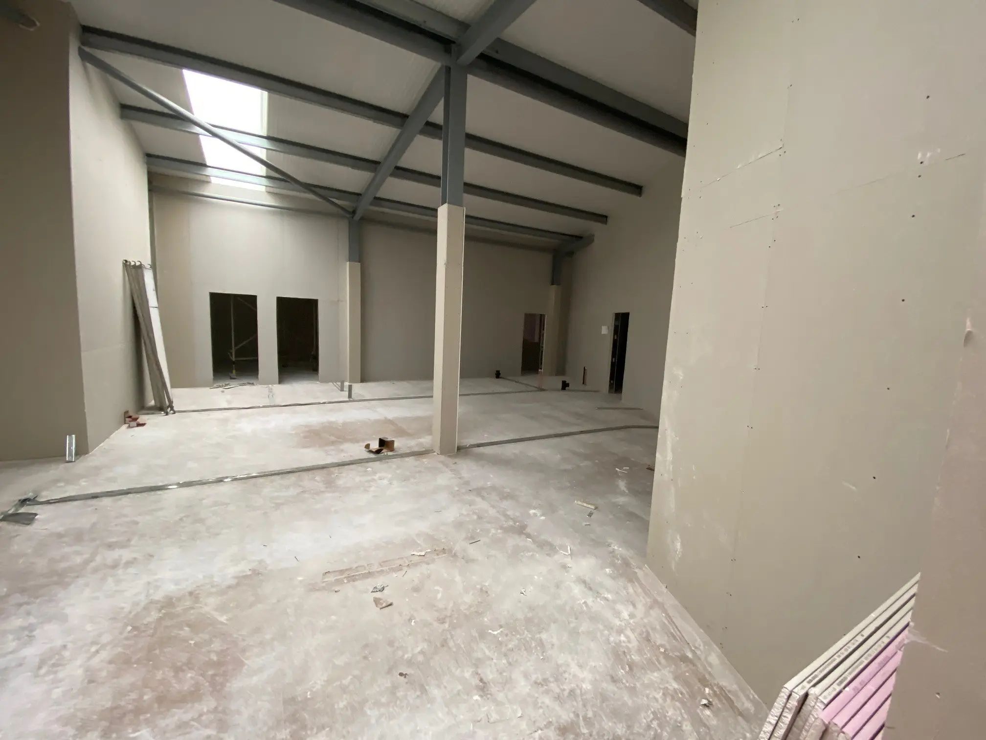 New Steel Building Fitout | R&B Building Services Industrial Unit Fitout, Yorkshire, UK